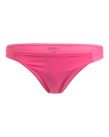 The Roxy Womens Beach Classics Bikini Bottoms in Shocking Pink