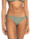 The Roxy Womens Beach Classics Tie Bikini Bottoms in Agave Green