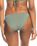 The Roxy Womens Beach Classics Tie Bikini Bottoms in Agave Green