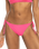 The Roxy Womens Beach Classics Tie Bikini Bottoms in Shocking Pink