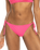 The Roxy Womens Beach Classics Tie Bikini Bottoms in Shocking Pink