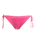 The Roxy Womens Beach Classics Tie Bikini Bottoms in Shocking Pink