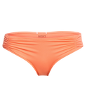 The Roxy Womens Beach Classics Hipster Bikini Bottoms in Fusion Coral