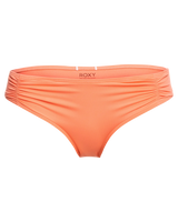 The Roxy Womens Beach Classics Hipster Bikini Bottoms in Fusion Coral