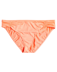 The Roxy Womens Beach Classics Hipster Bikini Bottoms in Fusion Coral