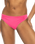 The Roxy Womens Beach Classics Hipster Bikini Bottoms in Shocking Pink