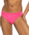 The Roxy Womens Beach Classics Hipster Bikini Bottoms in Shocking Pink