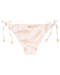 The Roxy Womens Palm Tree Moderate Coverage Bikini Bottoms in Toast Palm Tree