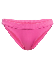 The Roxy Womens Love The Surfrider Bikini Bottoms in Pink Guava