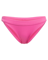 The Roxy Womens Love The Surfrider Bikini Bottoms in Pink Guava