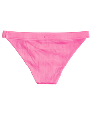 The Roxy Womens Love The Surfrider Bikini Bottoms in Pink Guava