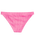 The Roxy Womens Love The Surfrider Bikini Bottoms in Pink Guava