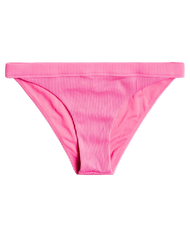 The Roxy Womens Love The Surfrider Bikini Bottoms in Pink Guava