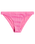 The Roxy Womens Love The Surfrider Bikini Bottoms in Pink Guava