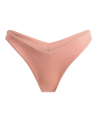 The Roxy Womens Love The Sunseeker Bikini Bottoms in Salmon