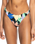 The Roxy Womens Color Jam Cheeky Bikini Bottoms in Anthracite Flower Jammin