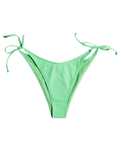 The Roxy Womens Color Jam Cheeky High Leg Bikini Bottoms in Absinthe Green