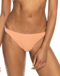 The Roxy Womens Love The Goofy Bikini Bottoms in Salmon