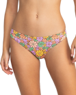 The Roxy Womens All About Sol Hipster Bikini Bottoms in Rootbeer