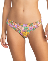 The Roxy Womens All About Sol Hipster Bikini Bottoms in Rootbeer