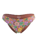 The Roxy Womens All About Sol Hipster Bikini Bottoms in Rootbeer