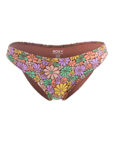 The Roxy Womens All About Sol Hipster Bikini Bottoms in Rootbeer