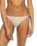 The Roxy Womens Wavy Stripe Cheeky Tie Bikini Bottoms in Papaya