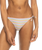 The Roxy Womens Wavy Stripe Cheeky Tie Bikini Bottoms in Papaya