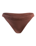 The Roxy Womens Silky Island Bikini Bottoms in Rootbeer