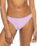 The Roxy Womens Aruba Bikini Bottoms in Crocus Petal