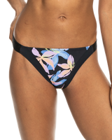 The Roxy Womens Active Hipster Bottoms in Anthracite Kiss