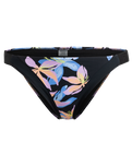 The Roxy Womens Active Hipster Bottoms in Anthracite Kiss