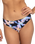 The Roxy Womens Active Bikini Bottoms in Anthracite Kiss