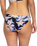 The Roxy Womens Active Bikini Bottoms in Anthracite Kiss