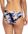 The Roxy Womens Active Bikini Bottoms in Anthracite Kiss