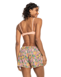 The Roxy Womens Coastline Ride Shorts in Rootbeer