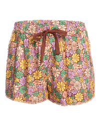 The Roxy Womens Coastline Ride Shorts in Rootbeer