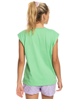 The Roxy Womens The Smell Of The Sea T-Shirt in Absinthe Green