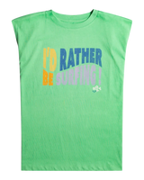 The Roxy Womens The Smell Of The Sea T-Shirt in Absinthe Green