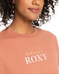 The Roxy Womens Noon Ocean T-Shirt in Cedar Wood