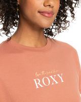 The Roxy Womens Noon Ocean T-Shirt in Cedar Wood