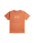 The Roxy Womens Noon Ocean T-Shirt in Cedar Wood