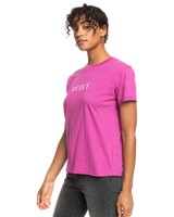 The Roxy Womens Noon Ocean T-Shirt in Vivid Viola