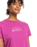 The Roxy Womens Noon Ocean T-Shirt in Vivid Viola