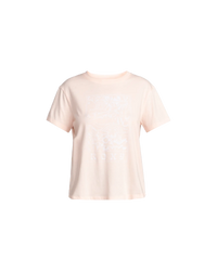 The Roxy Womens The Beach Sand T-Shirt in Pale Dogwood