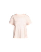 The Roxy Womens The Beach Sand T-Shirt in Pale Dogwood