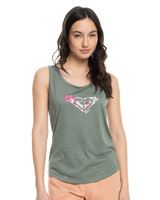 The Roxy Womens Losing My Mind Vest in Agave Green