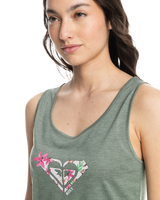 The Roxy Womens Losing My Mind Vest in Agave Green