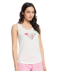 The Roxy Womens Losing My Mind Vest in Snow White