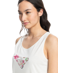 The Roxy Womens Losing My Mind Vest in Snow White